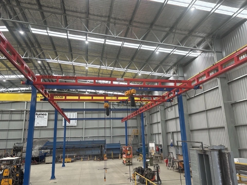 Free Standing Jib Cranes for Every Workstation