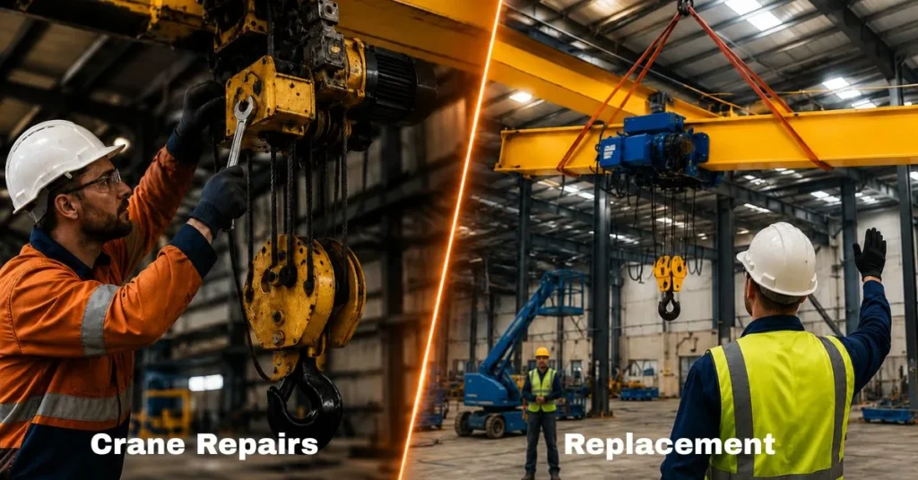Crane Repairs vs Replacement: How Businesses Should Decide  